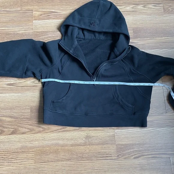 Scuba Oversized Half-Zip Hoodie Size M/L - Picture 10 of 11